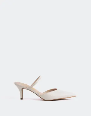 Forsythia Off White Leather