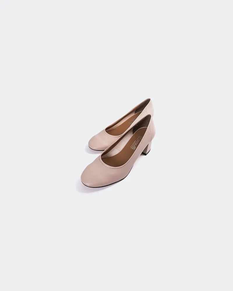 Lisbeth Nude Leather
