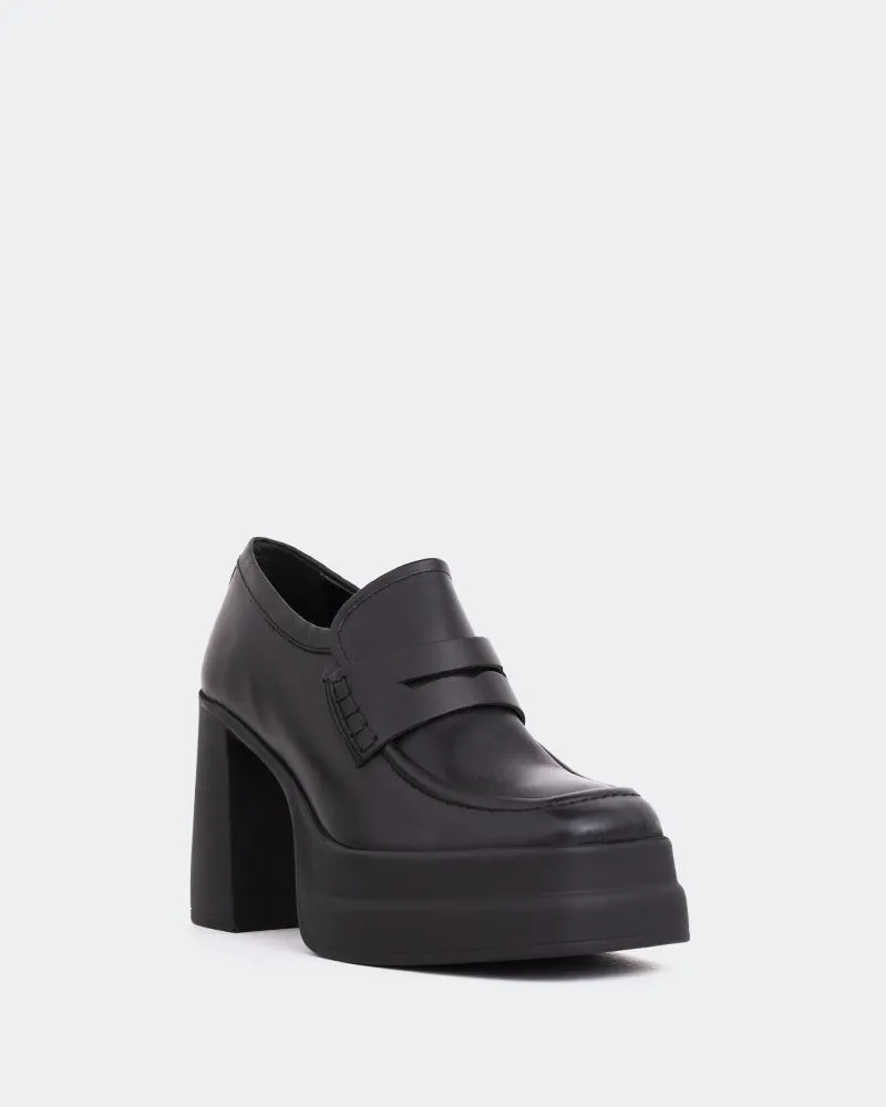 Lungara Black Leather