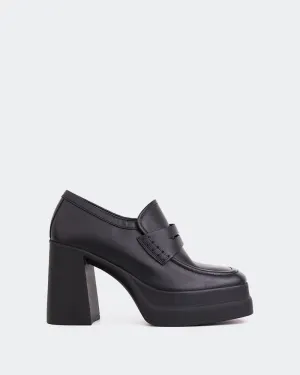 Lungara Black Leather