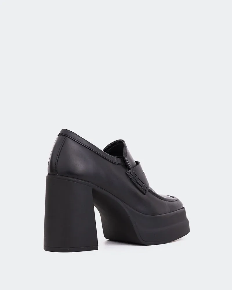 Lungara Black Leather
