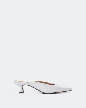 Nostrand White Leather