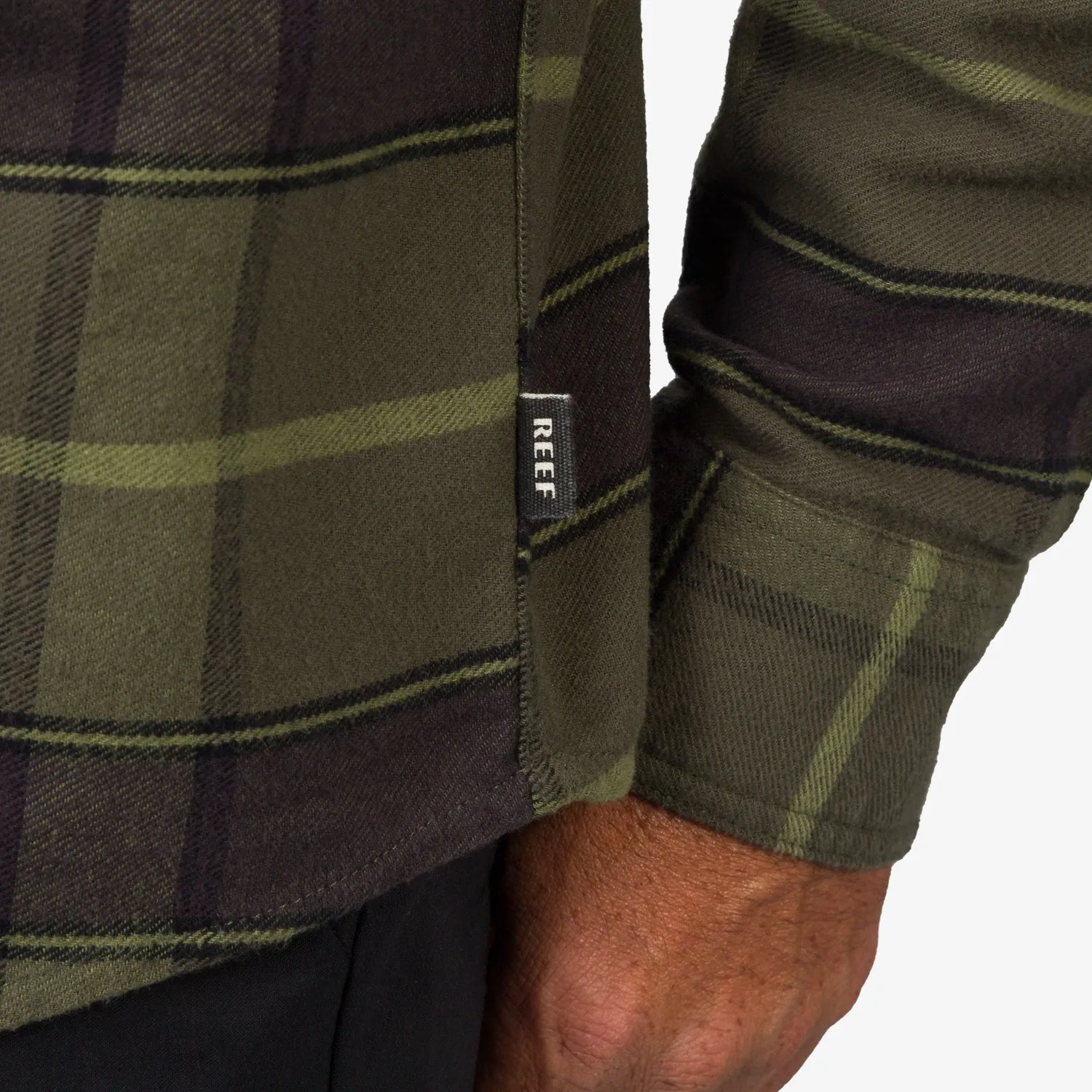 REEF Anders Long Sleeve Woven Shirt