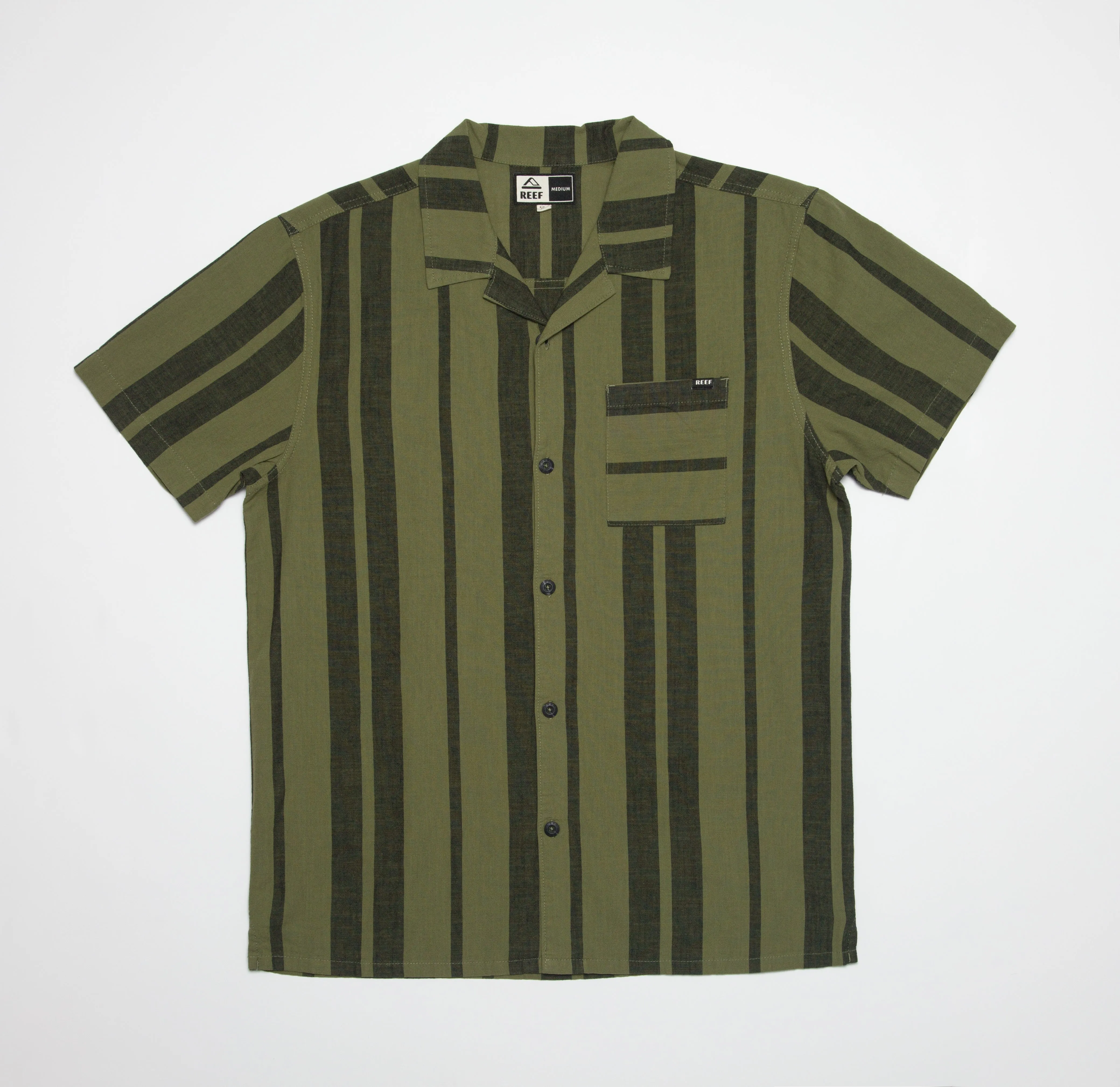 REEF Angelo Short Sleeve Camp Shirt