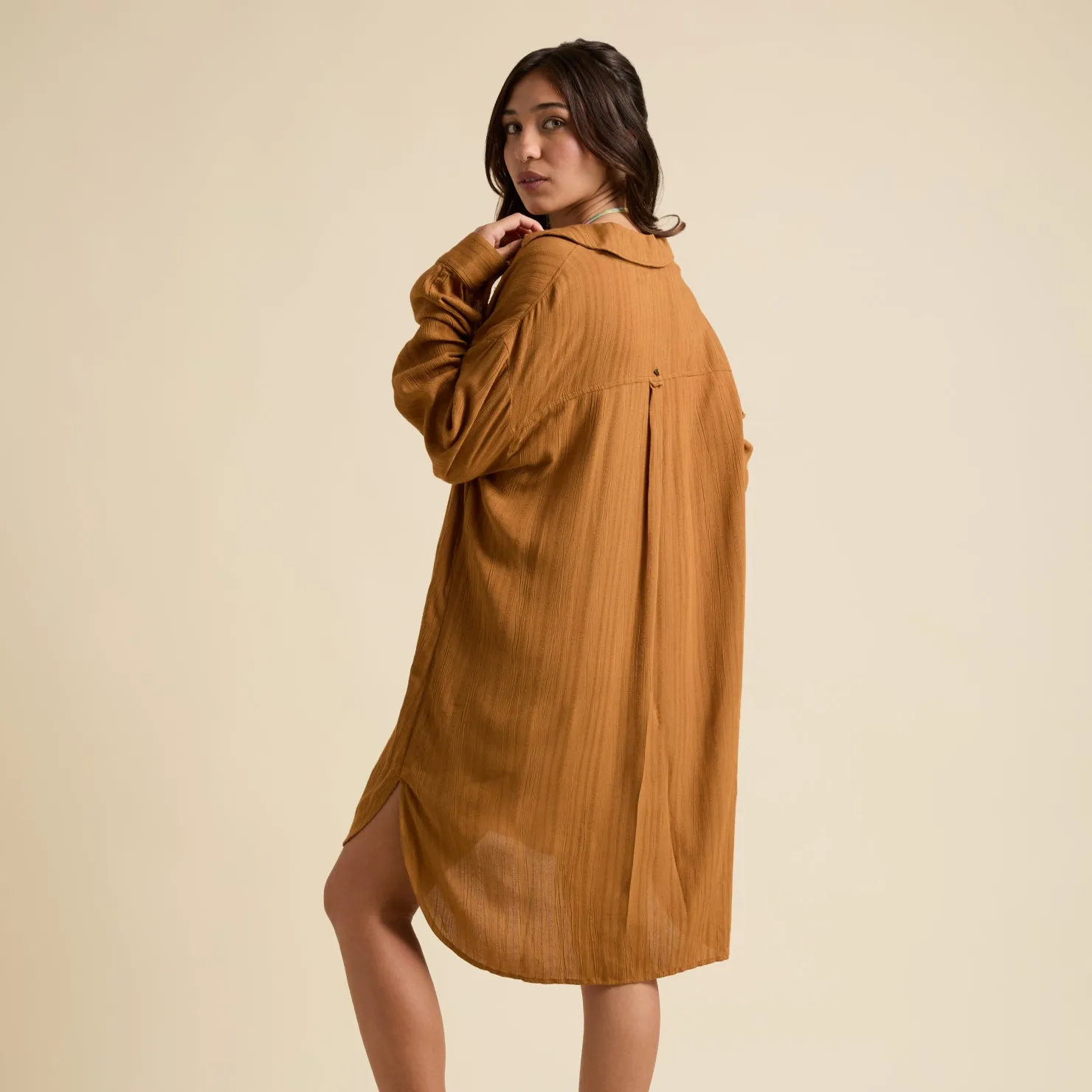REEF Beachy Shirt Dress