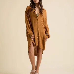 REEF Beachy Shirt Dress