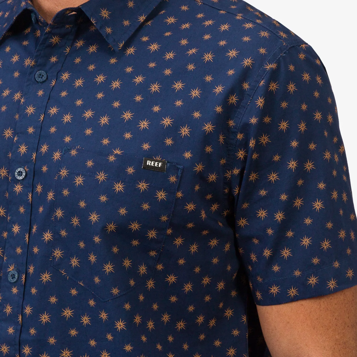 REEF Bentley Ss Wvn Shirt