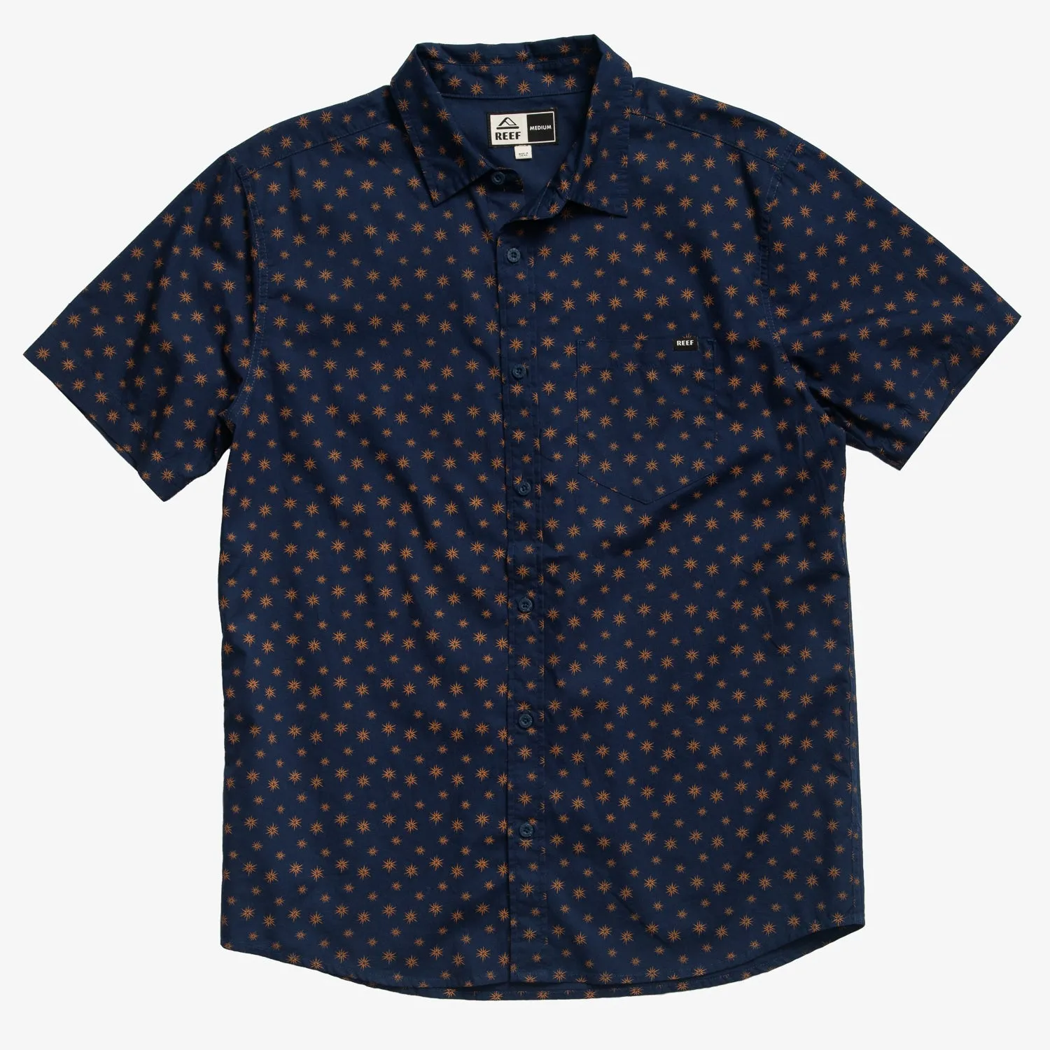 REEF Bentley Ss Wvn Shirt