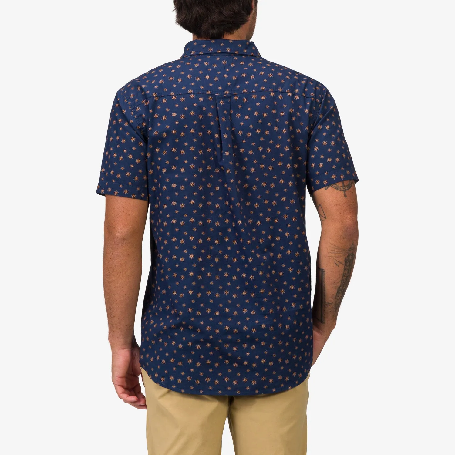 REEF Bentley Ss Wvn Shirt