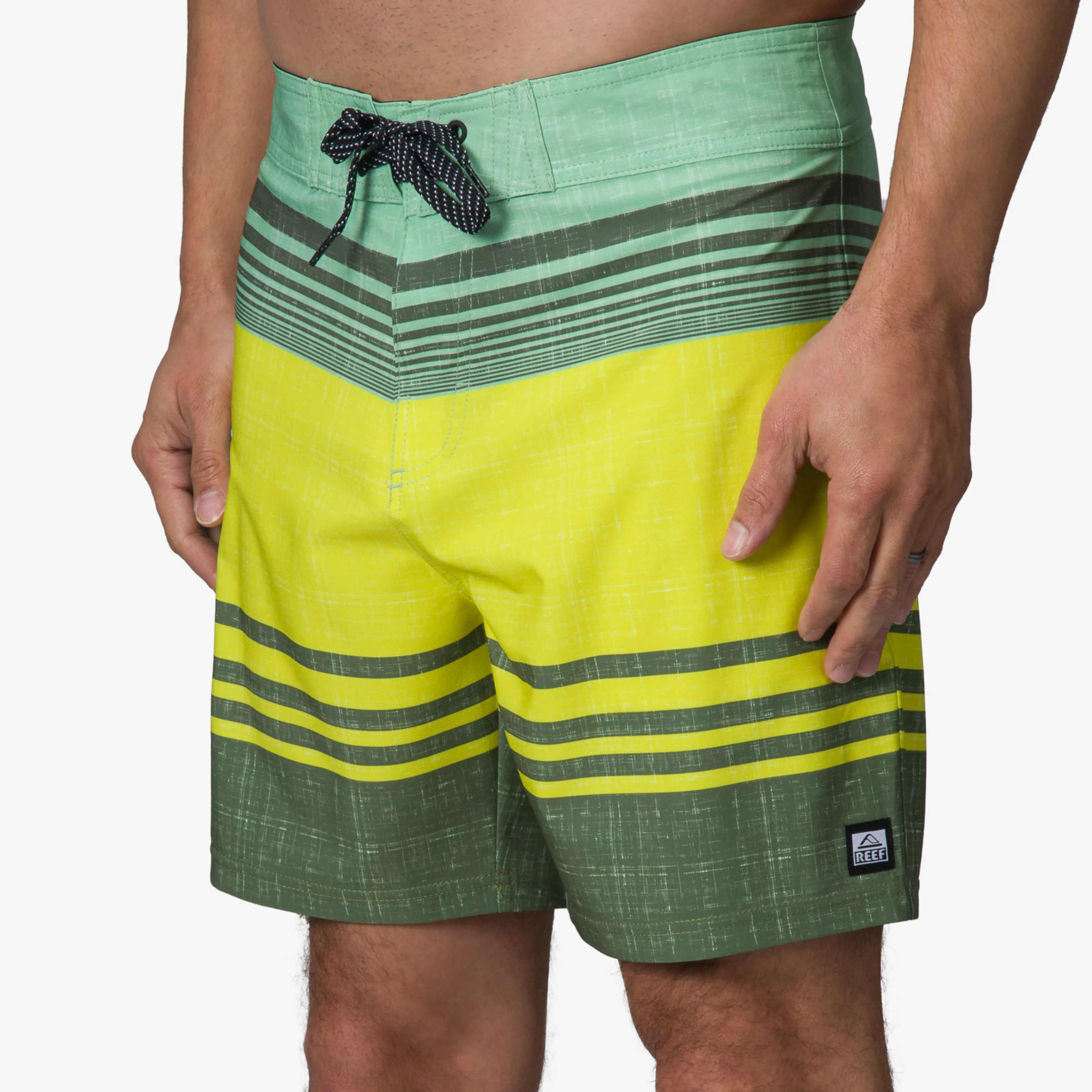 REEF Casey Stripe Boardshort 17"