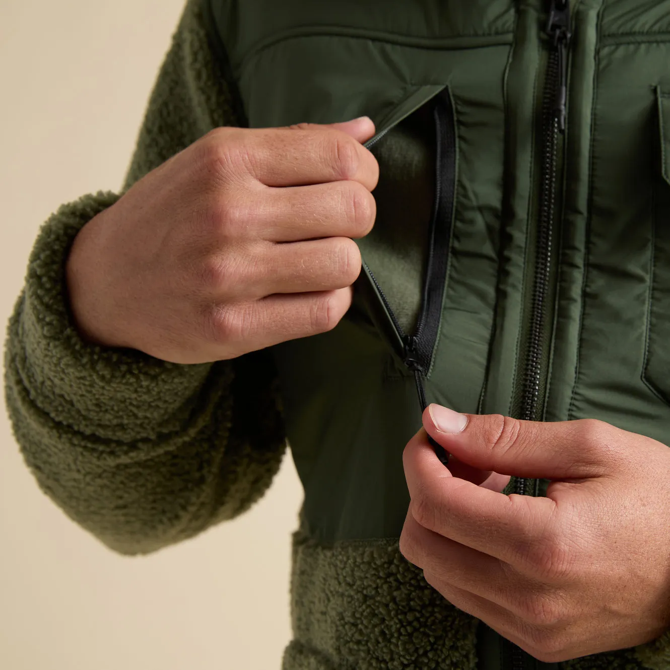 REEF Cooke Sherpa Jacket