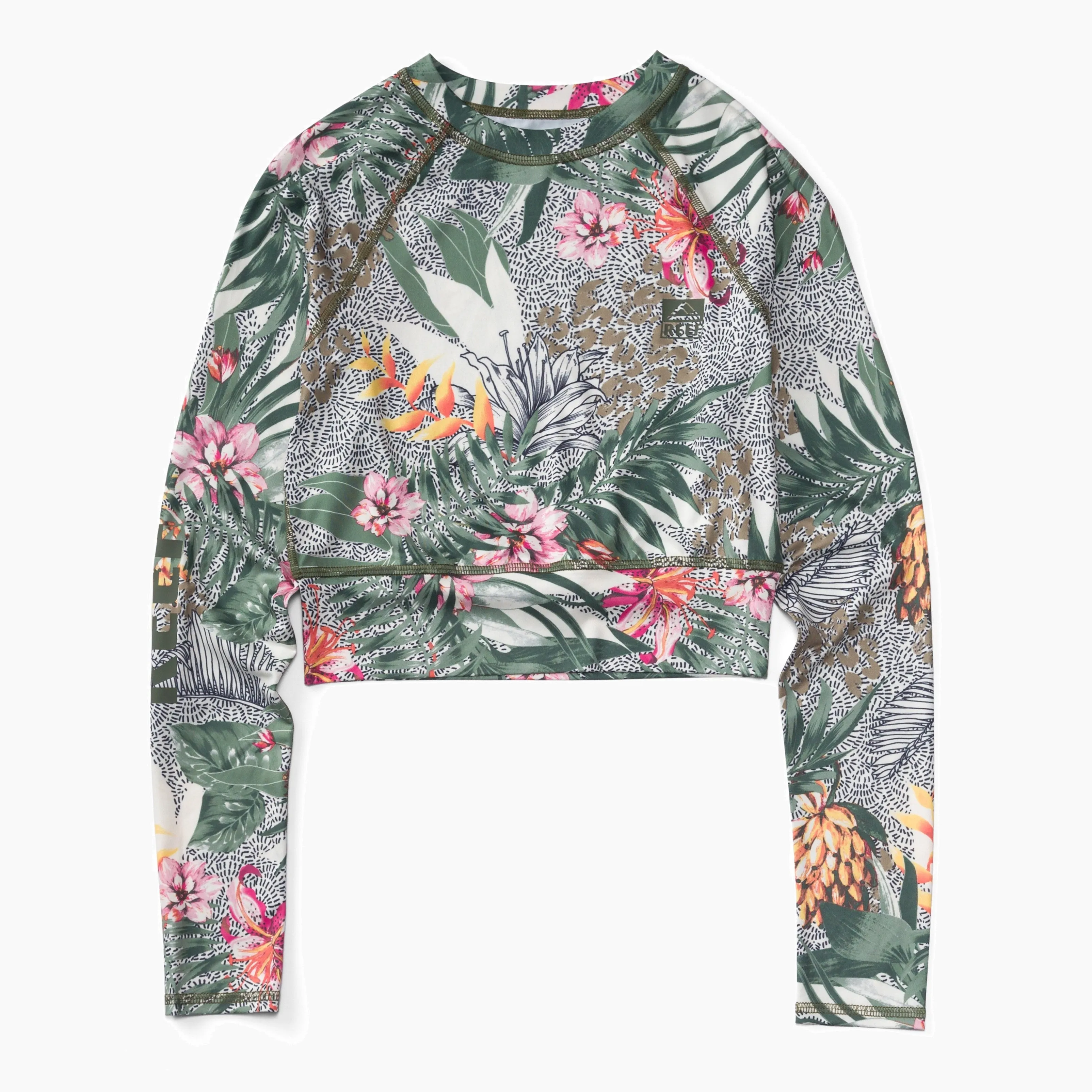 REEF Crest Crop Long Sleeve Surf Shirt