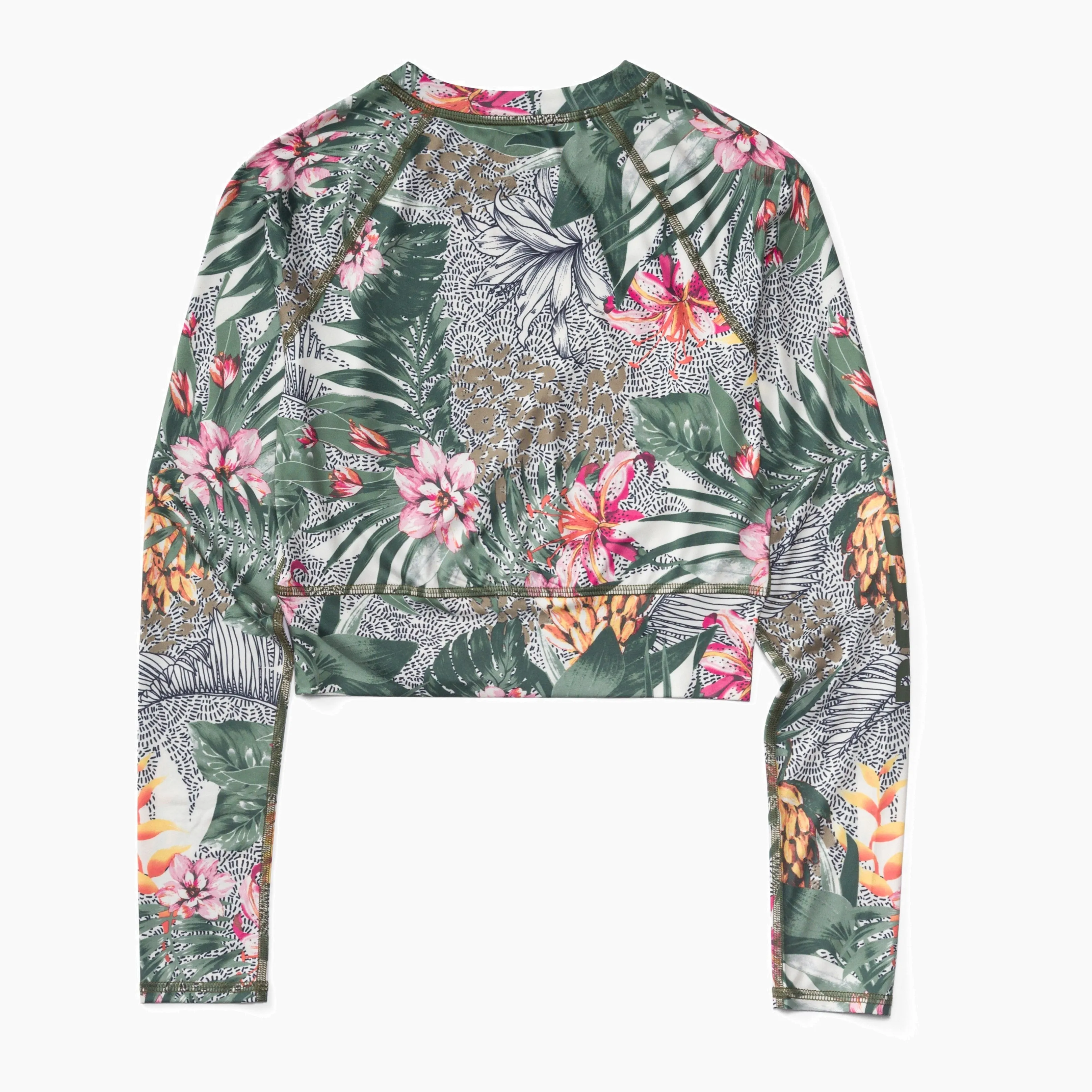 REEF Crest Crop Long Sleeve Surf Shirt