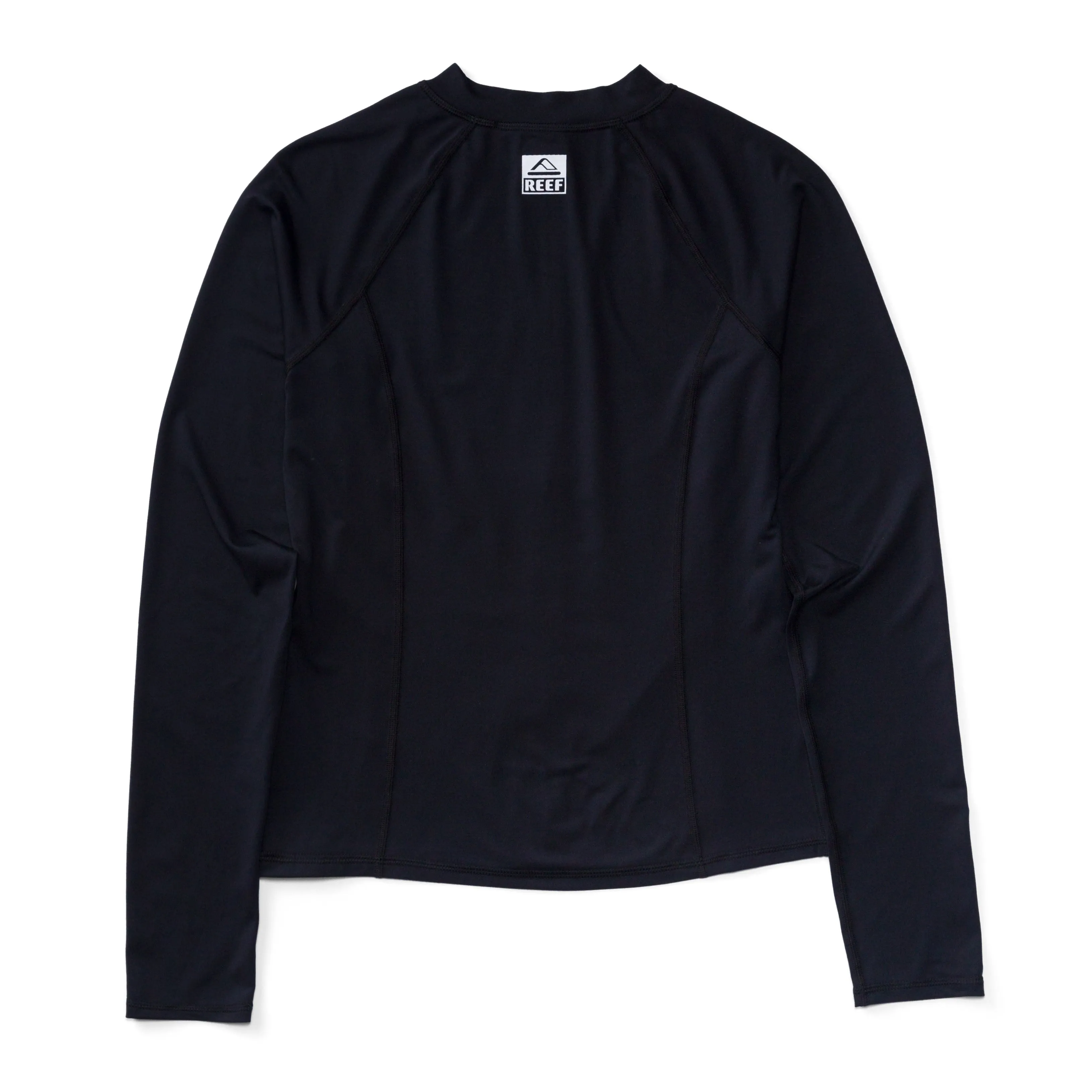 REEF Crest Zip Up Long Sleeve Surf Shirt UPF 40