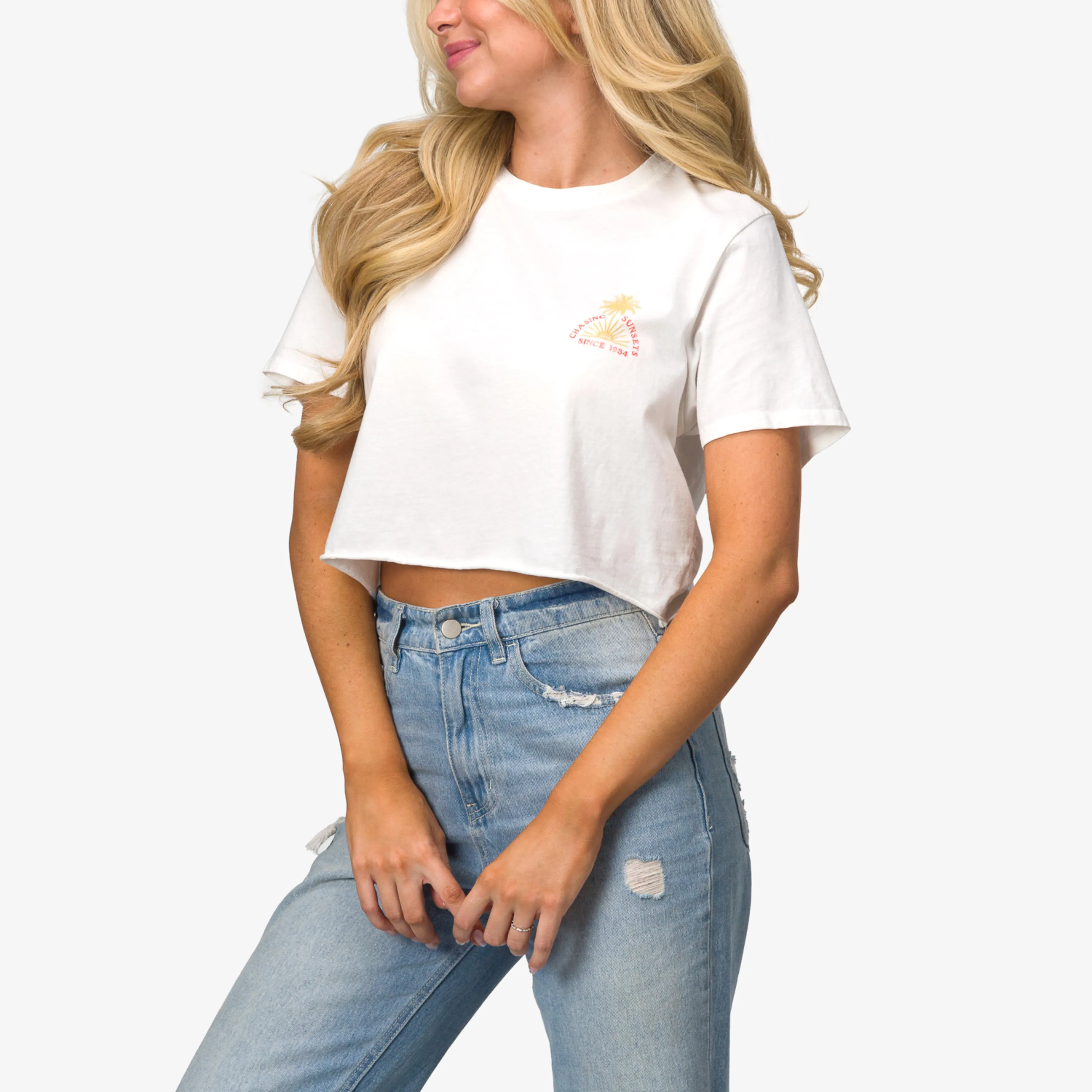 REEF Crew Life Crop T-Shirt