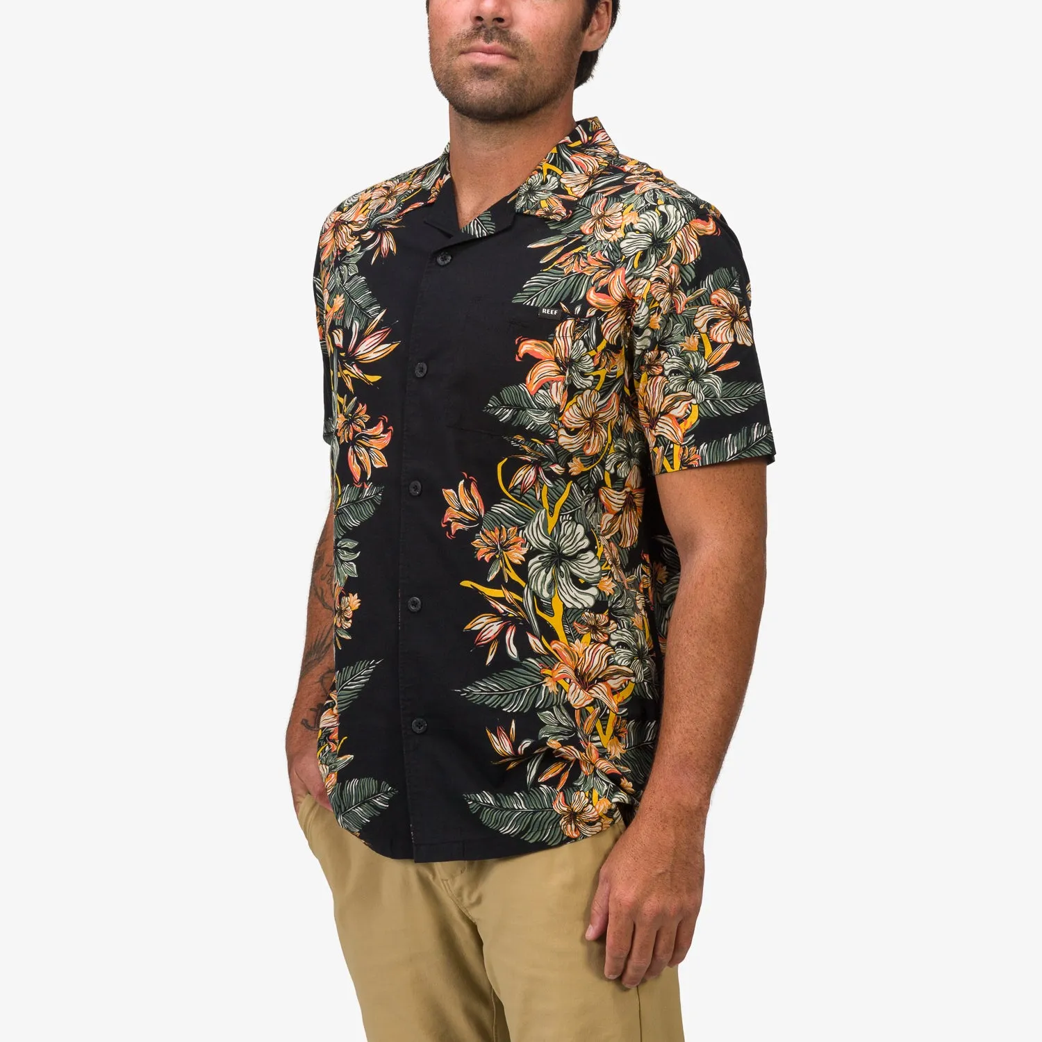 REEF Drift Ss Camp Shirt