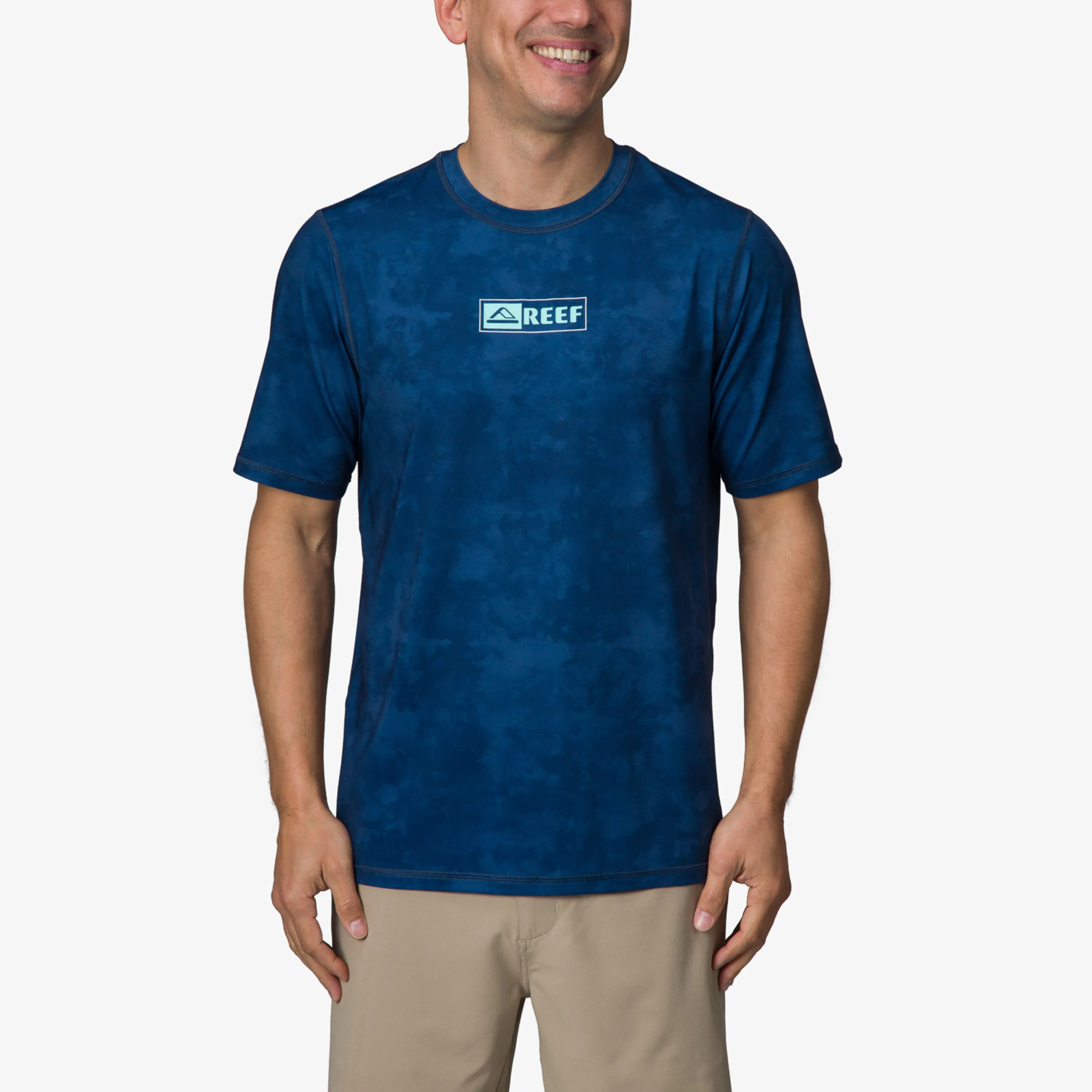 REEF Ellsworth Short Sleeve Surf Shirt 50 UPF