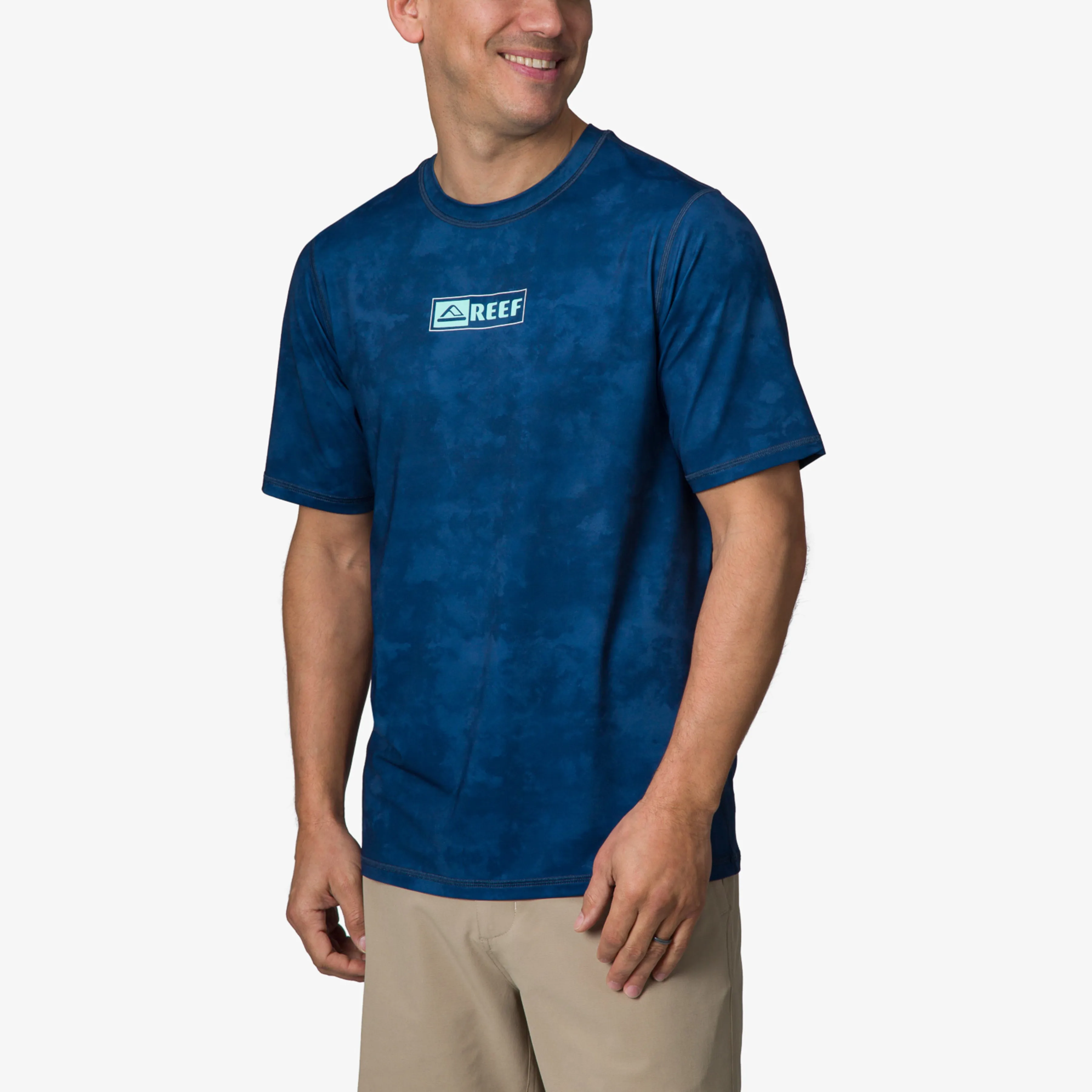 REEF Ellsworth Short Sleeve Surf Shirt 50 UPF