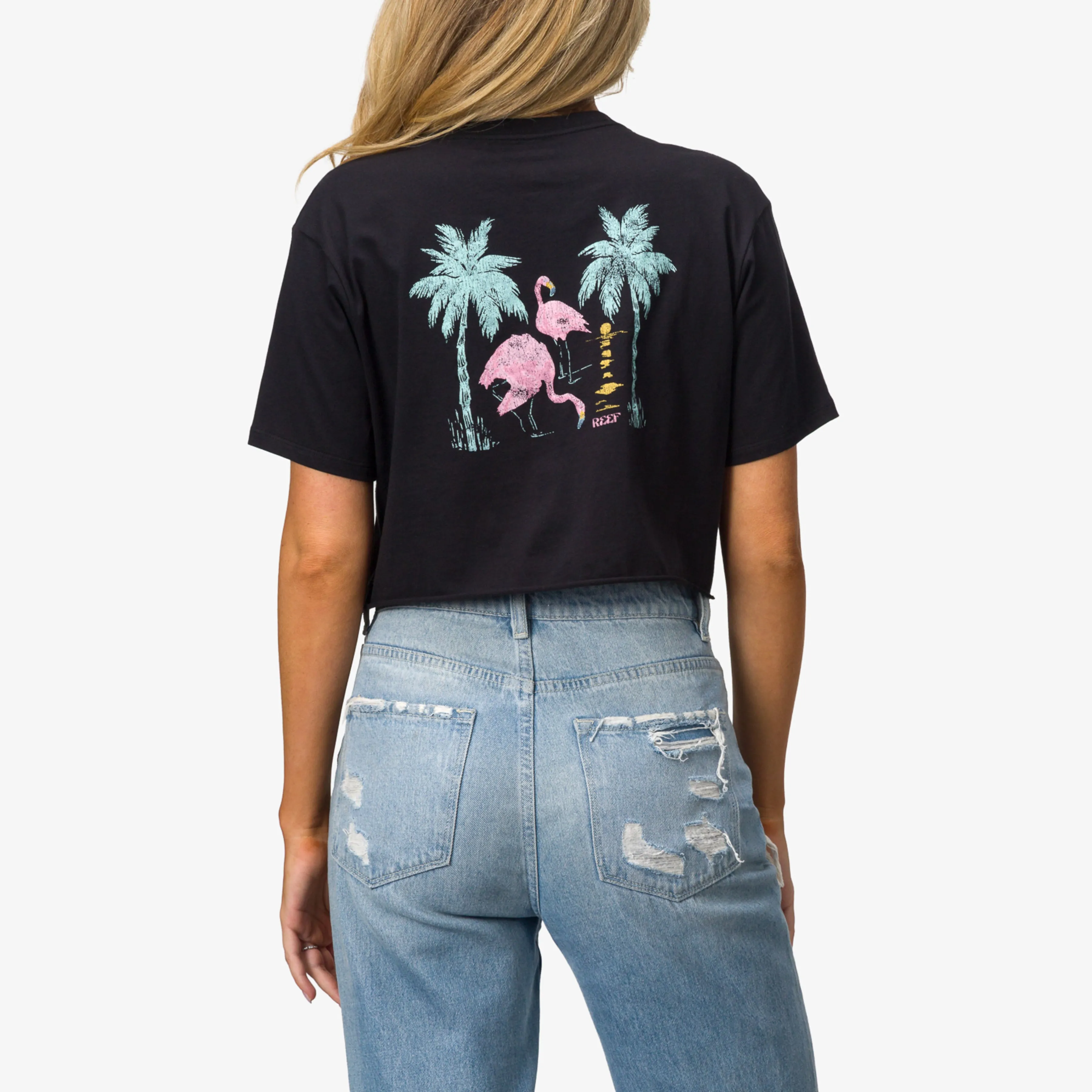 REEF Flamazing Crop T-Shirt