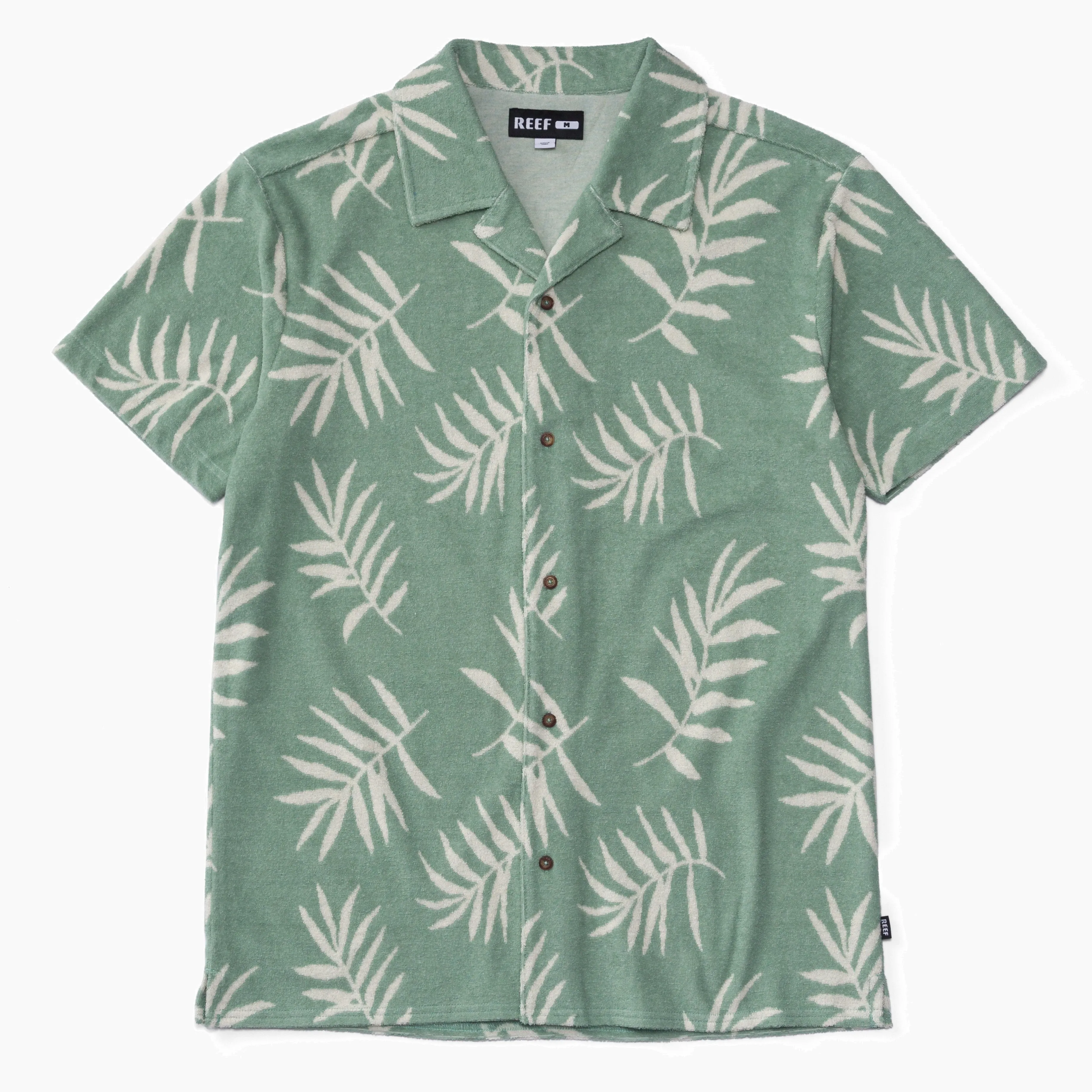 REEF Kenji Short Sleeve Terry Knit Shirt