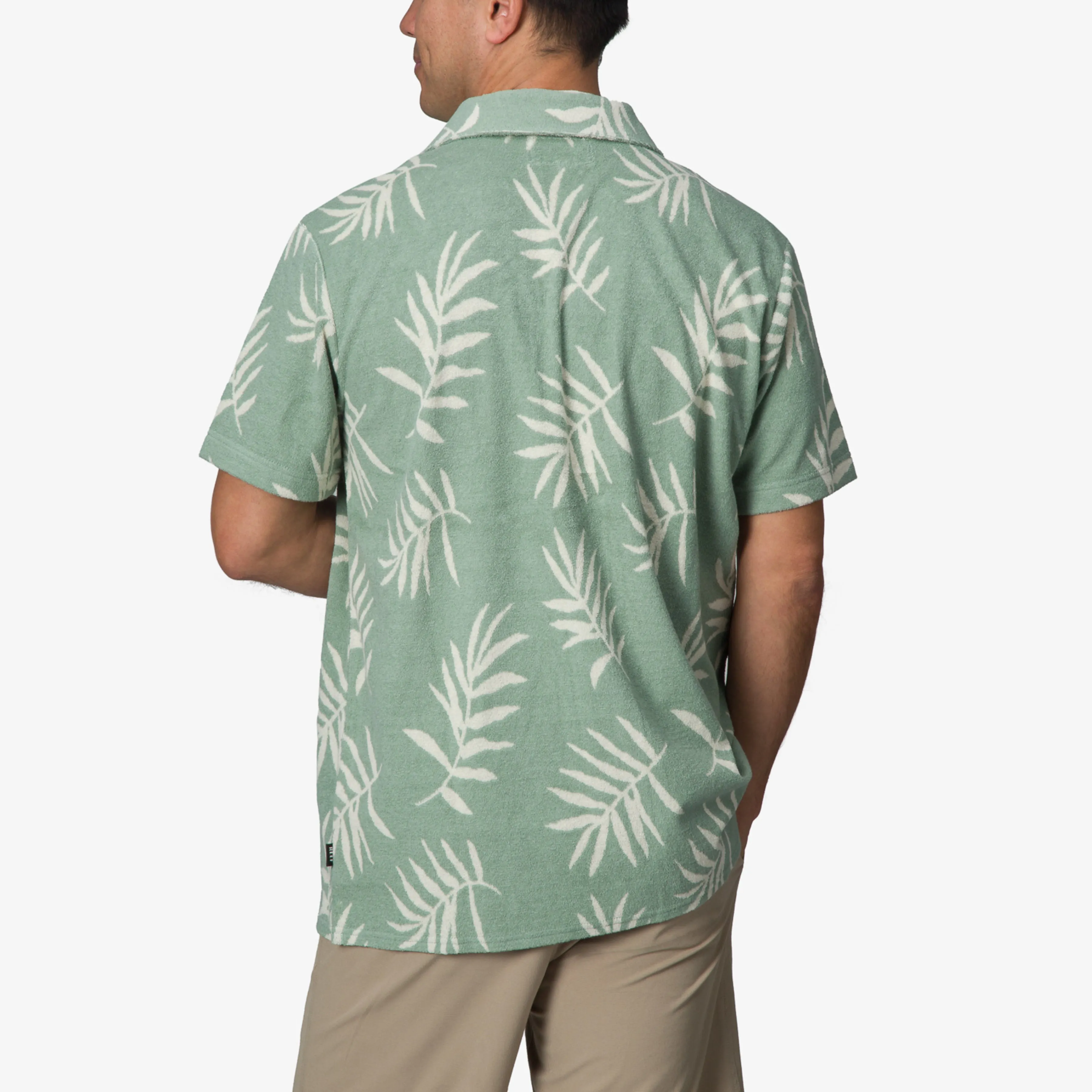 REEF Kenji Short Sleeve Terry Knit Shirt