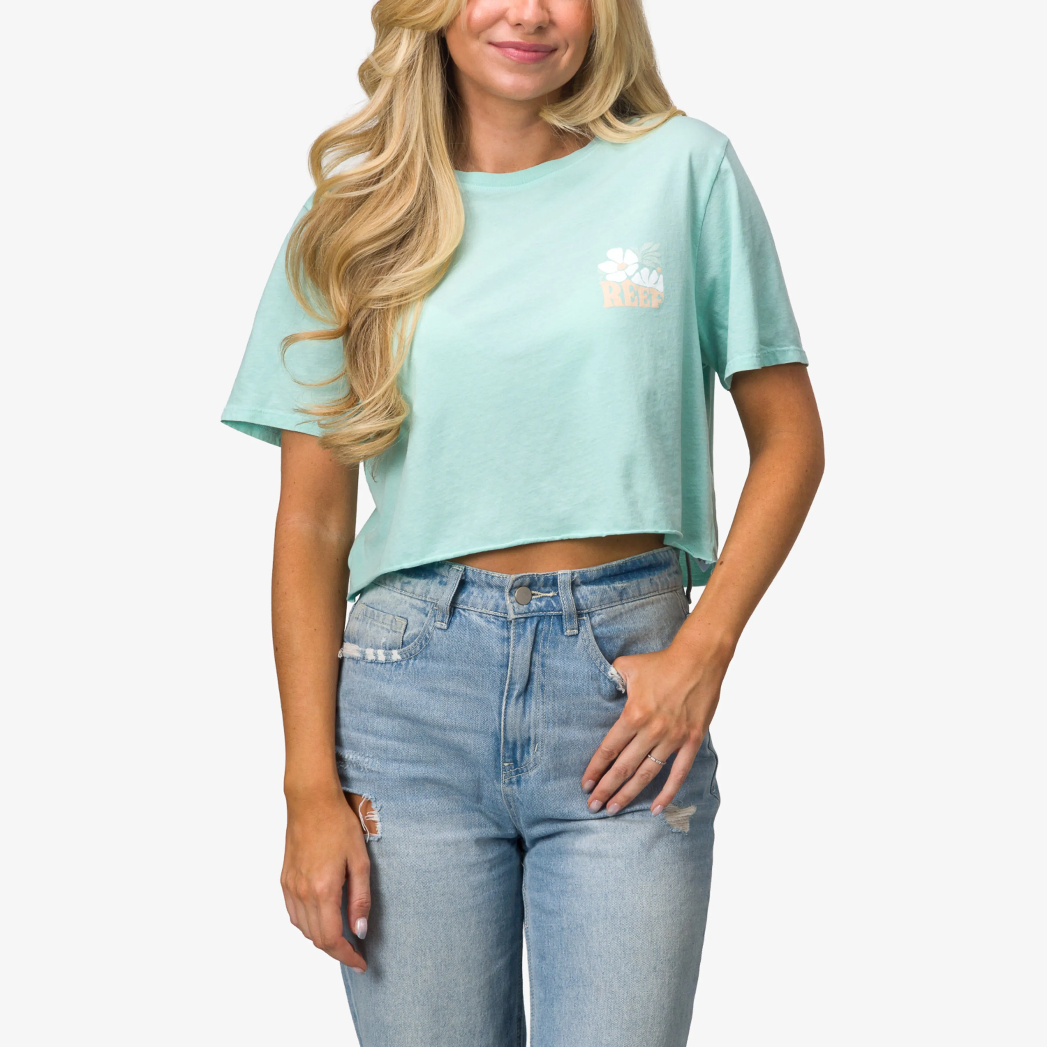 REEF Koda 18" Crop T-Shirt