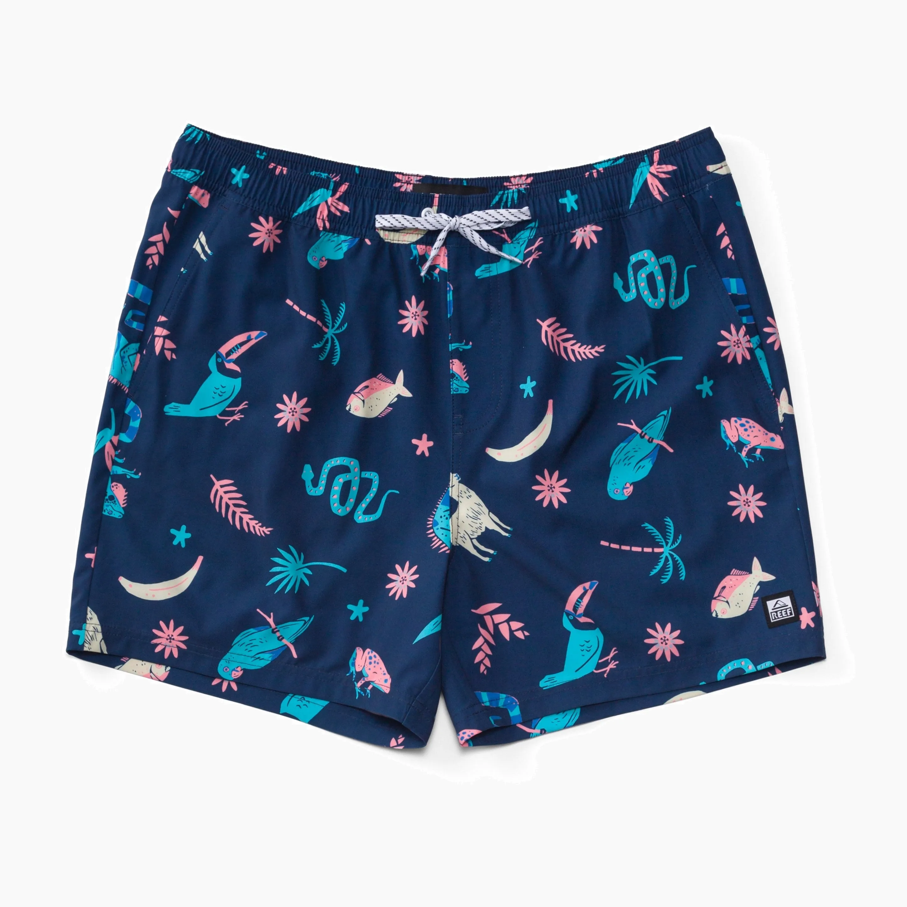 REEF Myers Elastic Waist Short 16"