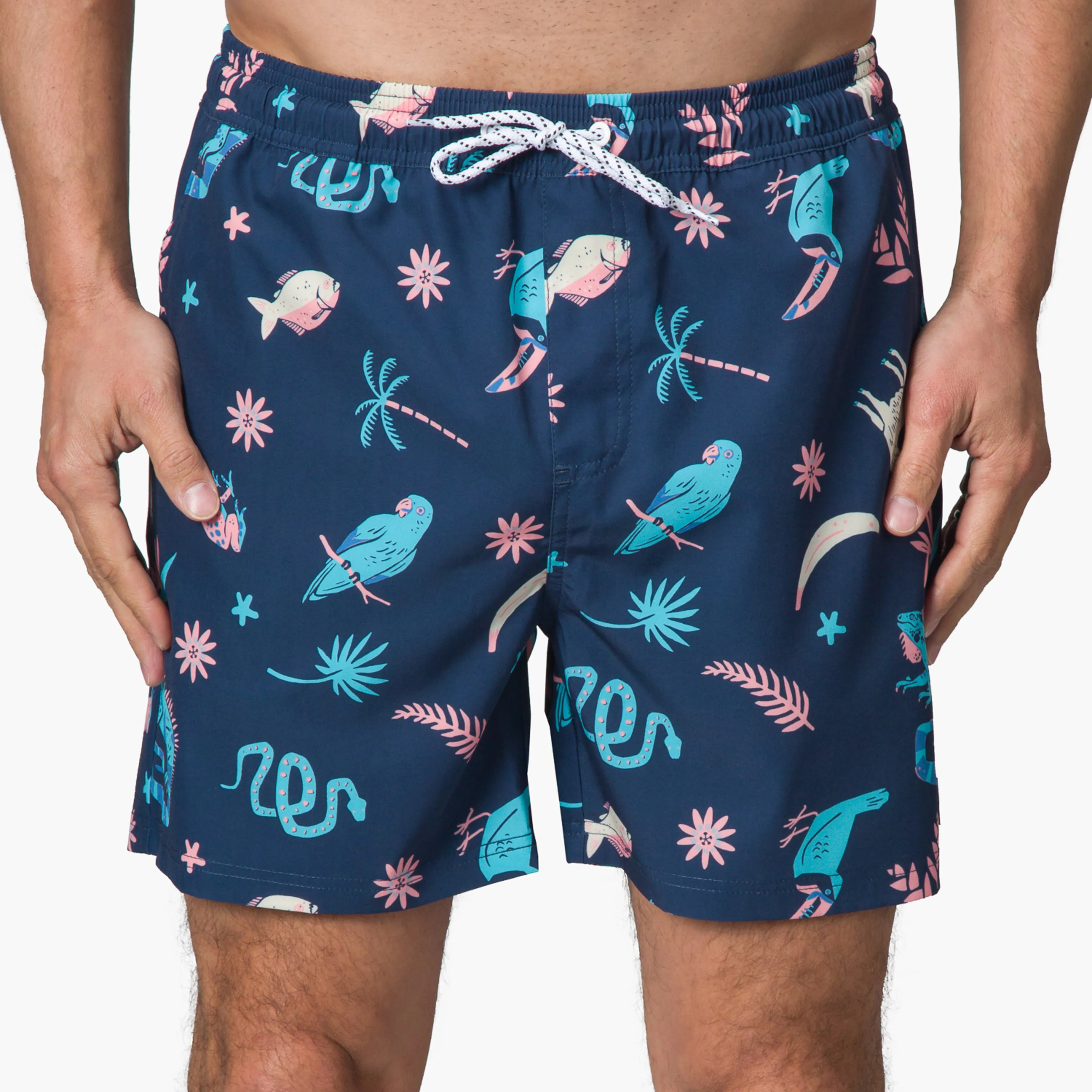 REEF Myers Elastic Waist Short 16"