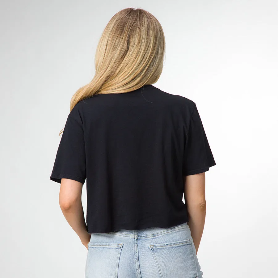 REEF Nikki Crop Crew Tee
