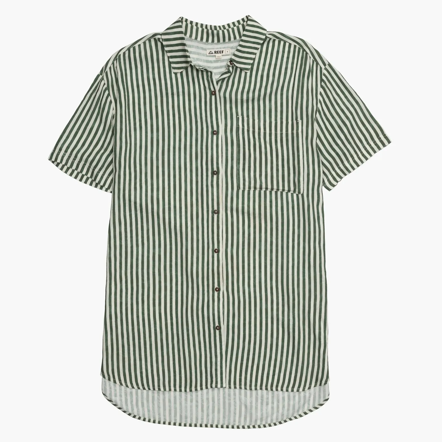 REEF Ollie Stripe Shirt Dress
