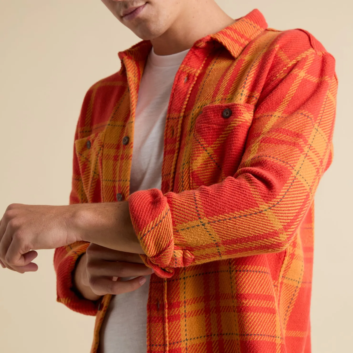 REEF Orson Ls Wvn Shirt