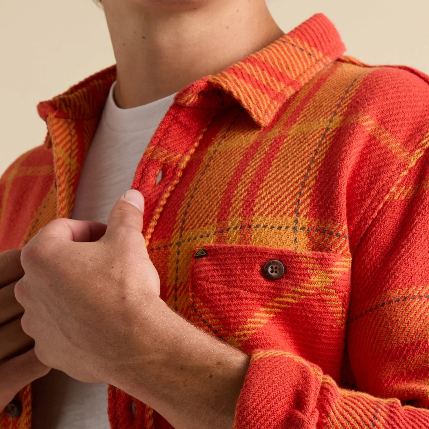 REEF Orson Ls Wvn Shirt