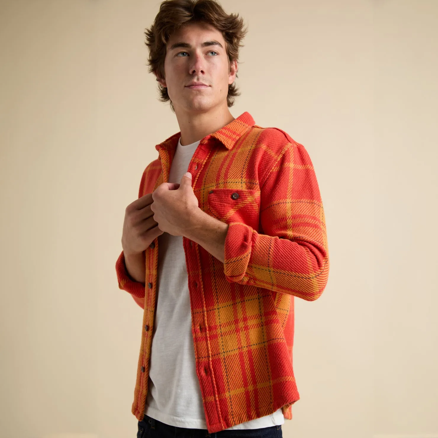 REEF Orson Ls Wvn Shirt