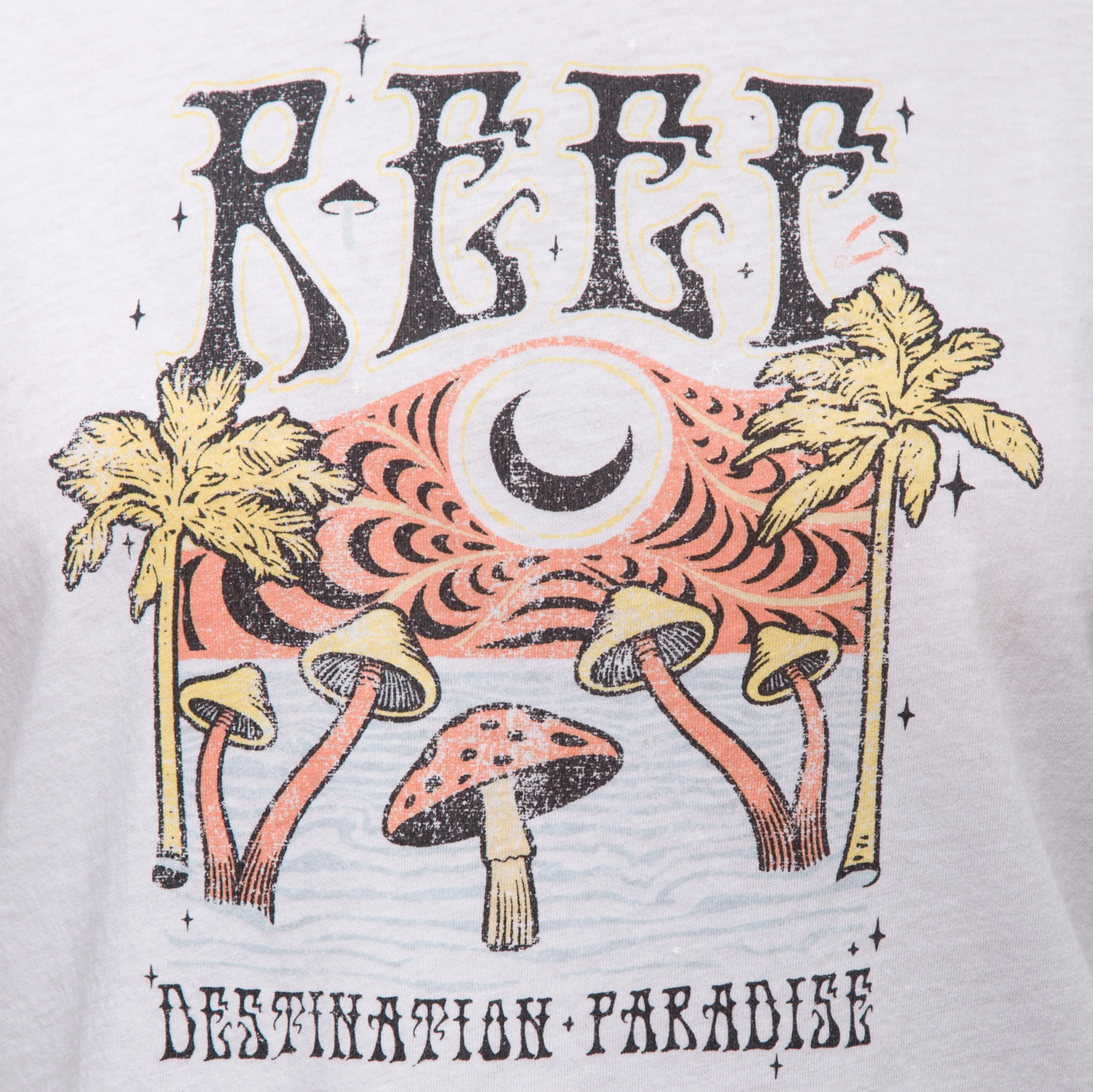 REEF Poster Child Short Sleeve Crop Tee