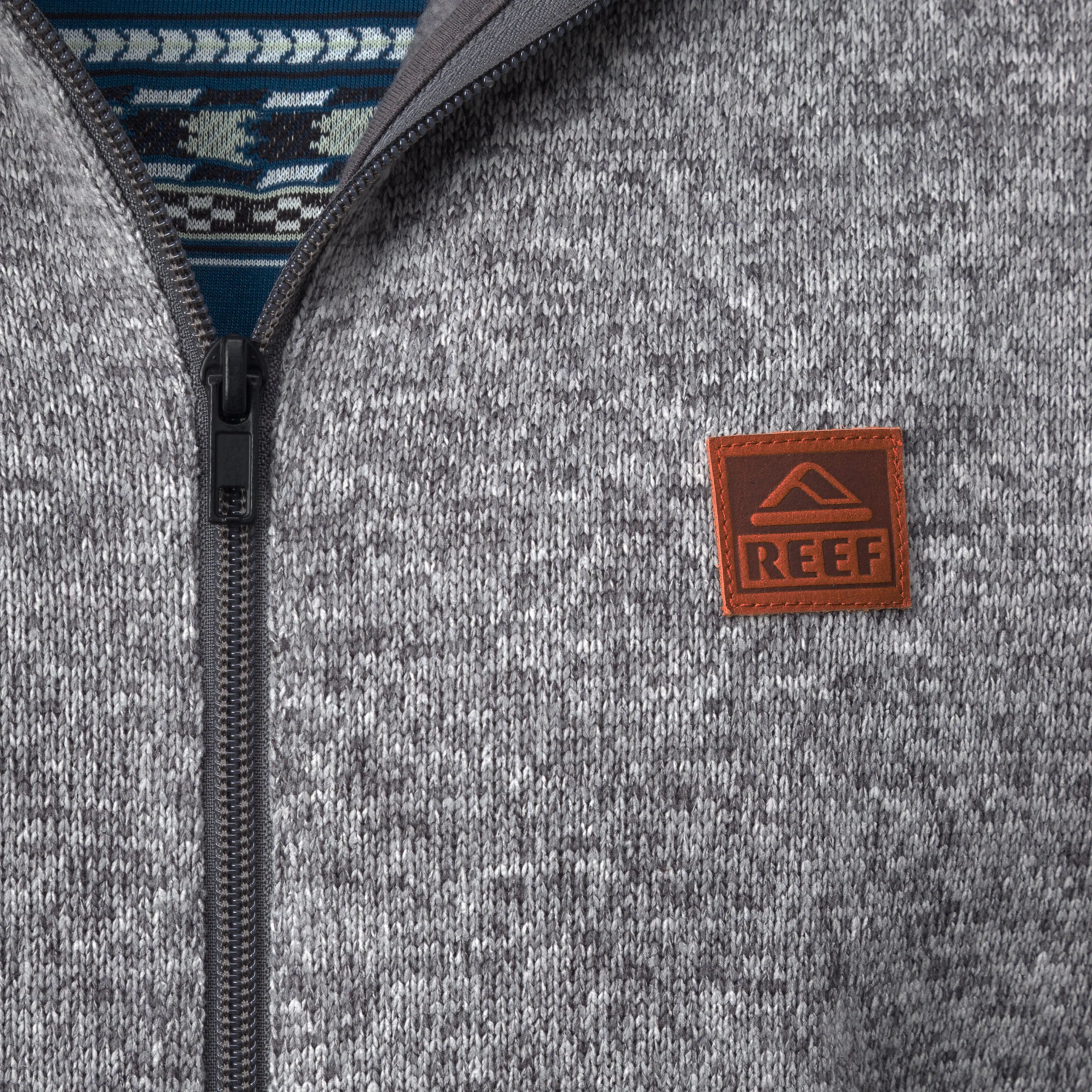REEF Scott Zip-Up Fleece Jacket