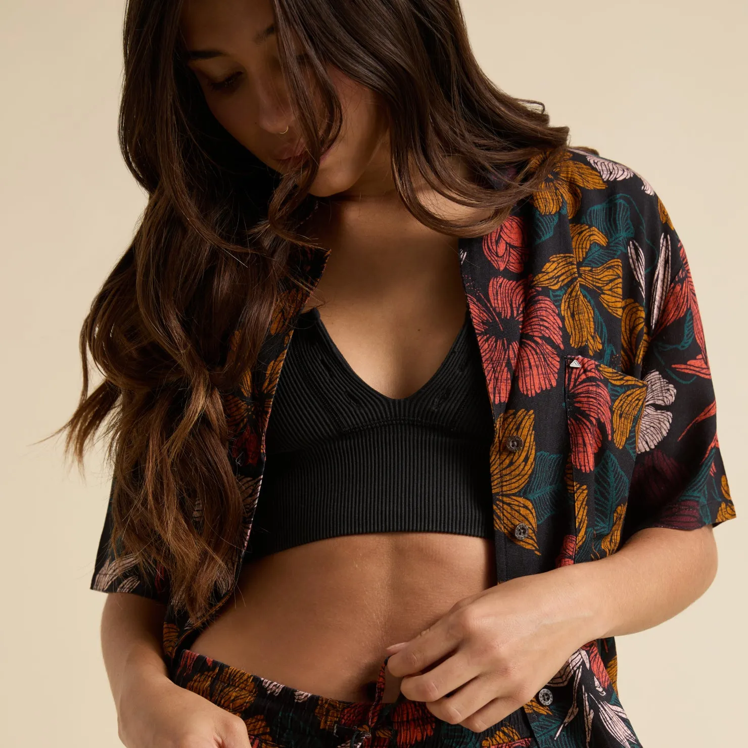 REEF Seaside Camp Shirt