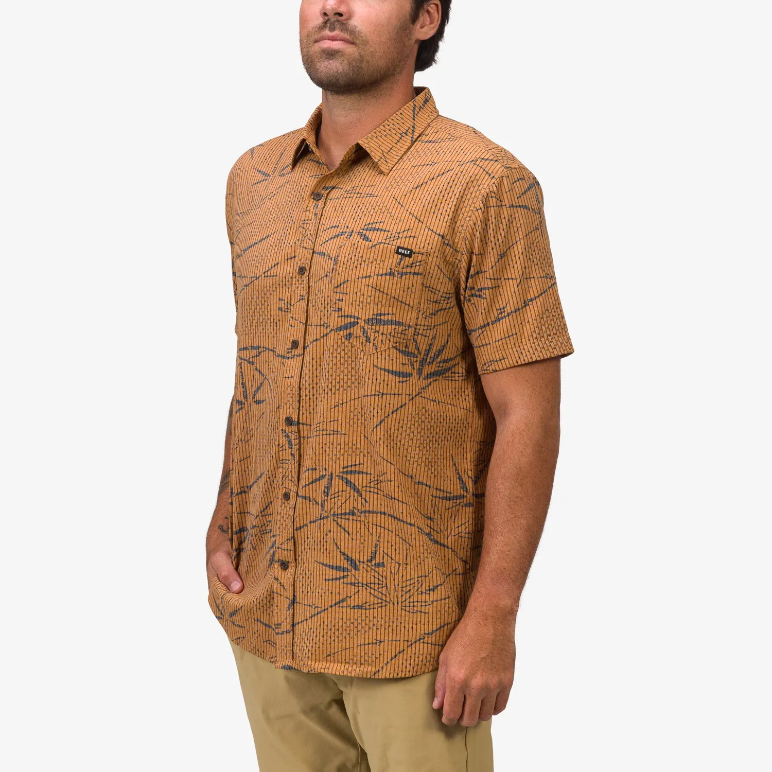 REEF Stanley Ss Wvn Shirt