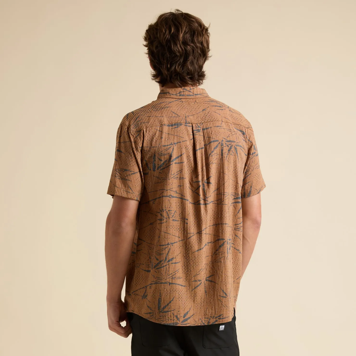 REEF Stanley Ss Wvn Shirt