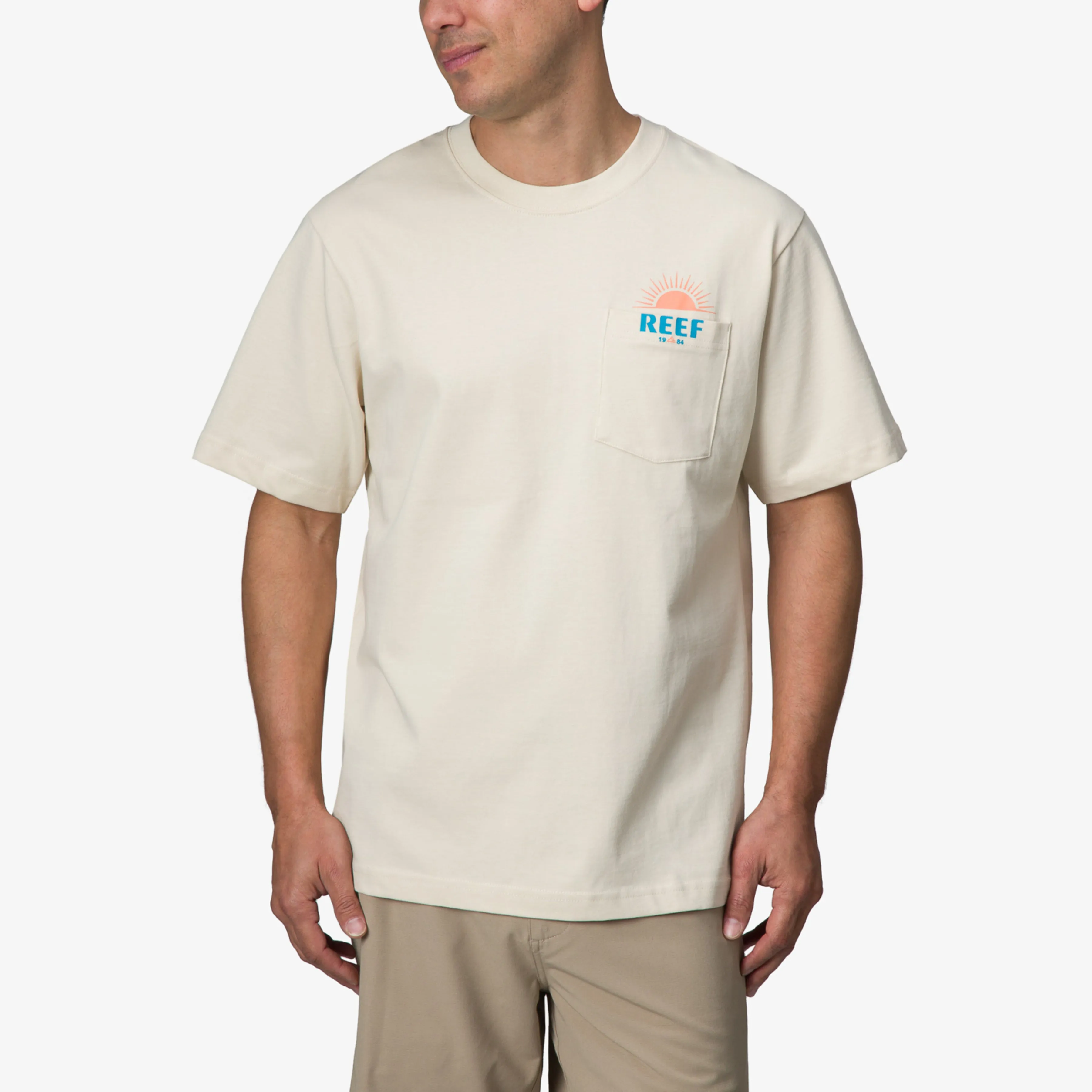 REEF Sunrise Pocket Short Sleeve T-Shirt