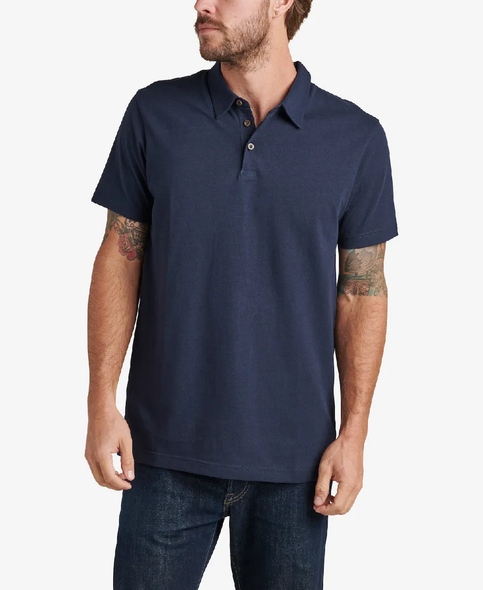 REEF Teak Jersey Polo