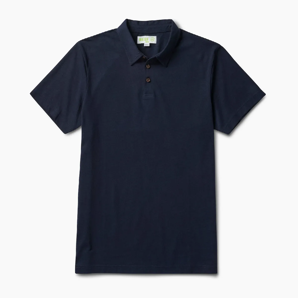 REEF Teak Jersey Polo
