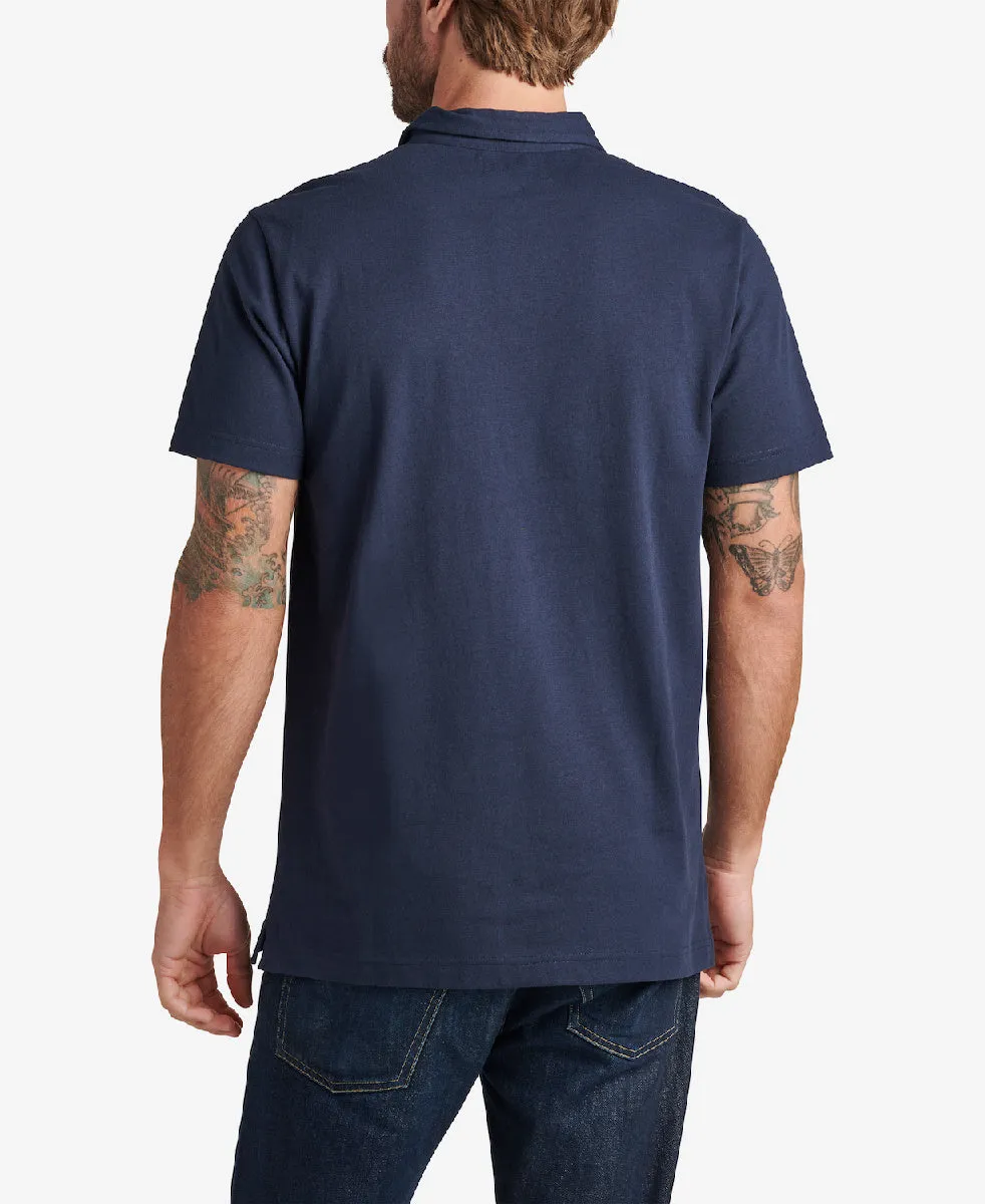 REEF Teak Jersey Polo