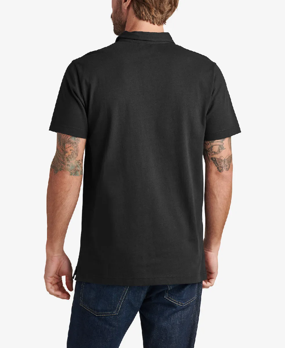 REEF Teak Jersey Polo