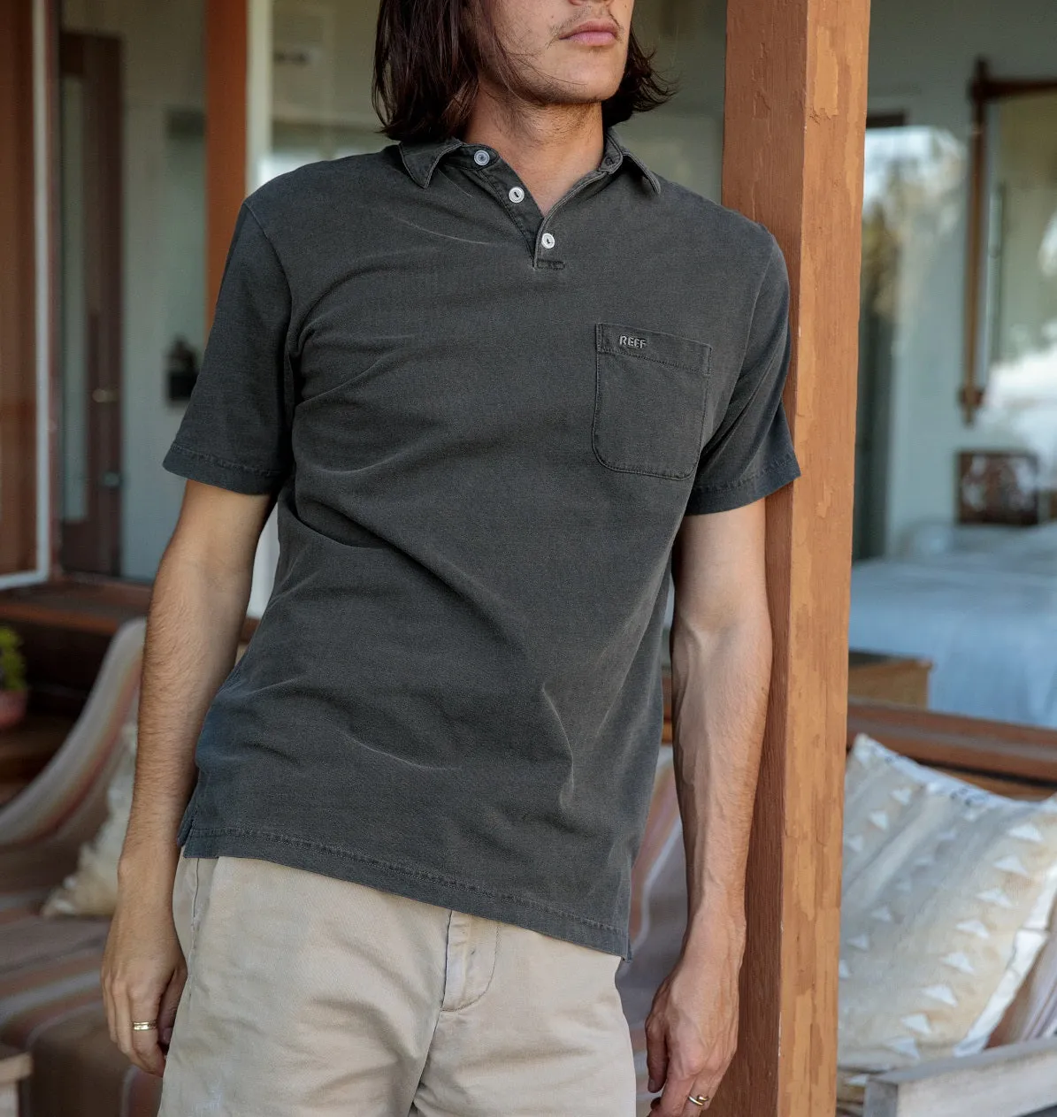 REEF Walker Short Sleeve Polo