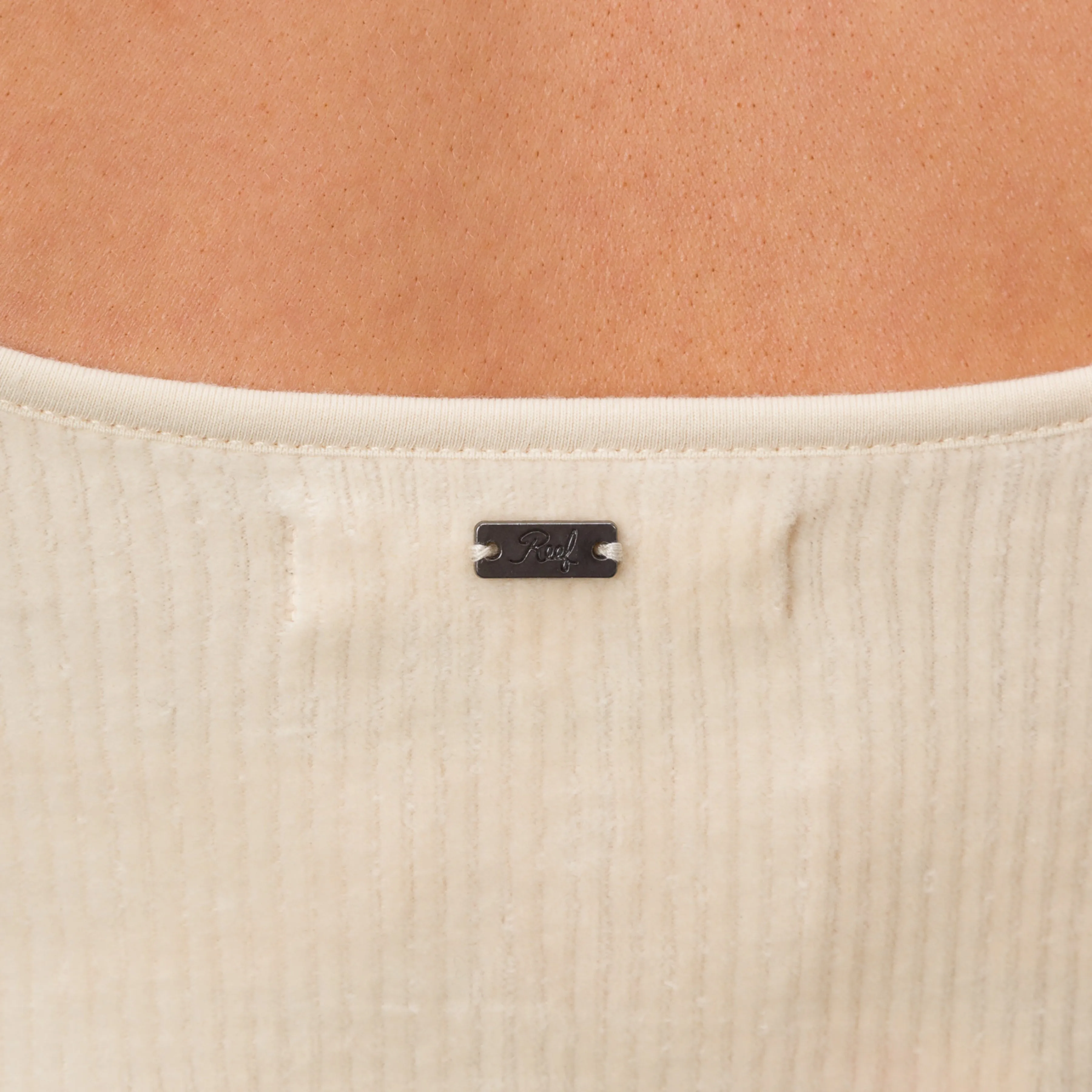 REEF All Day Corduroy Crop Tank Top