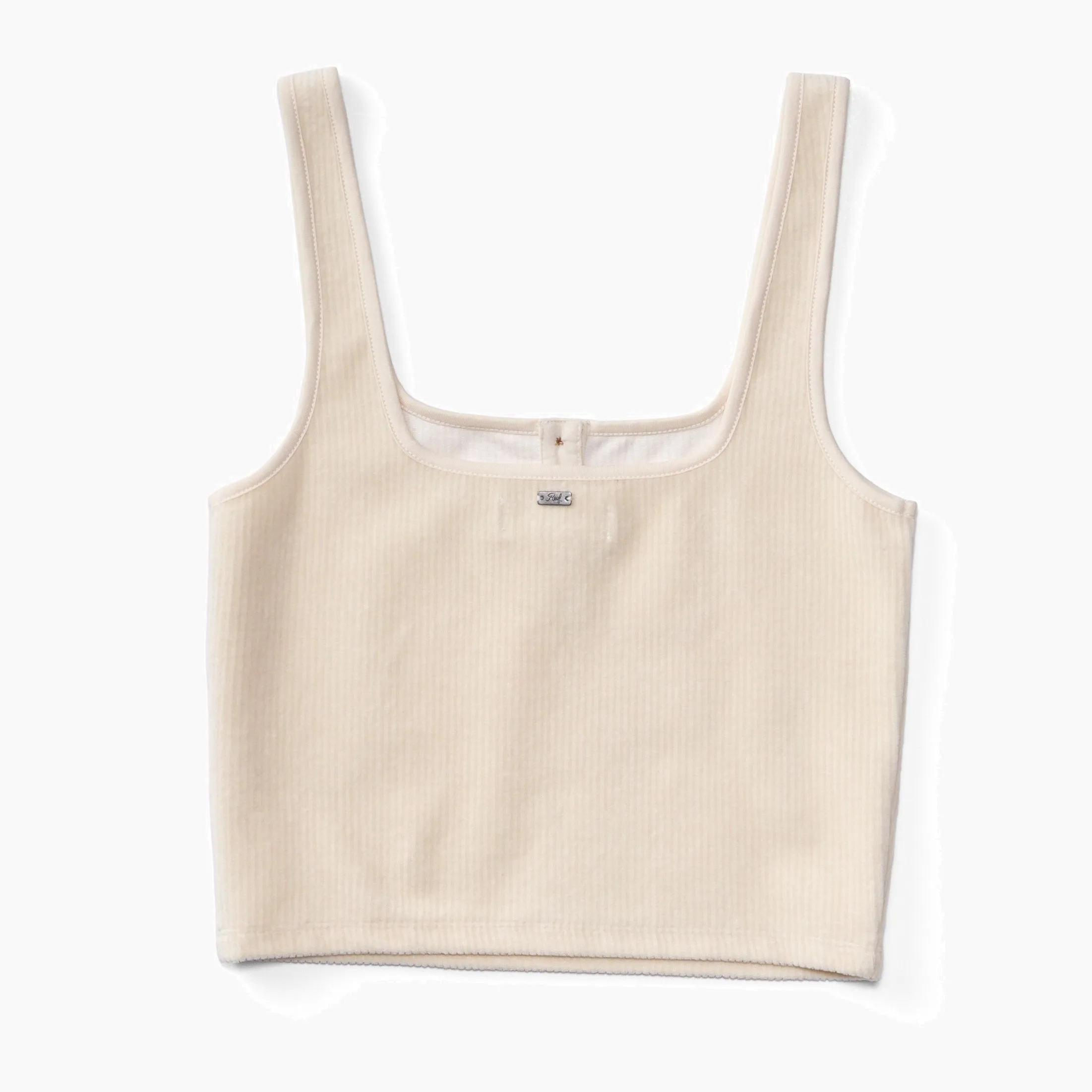 REEF All Day Corduroy Crop Tank Top